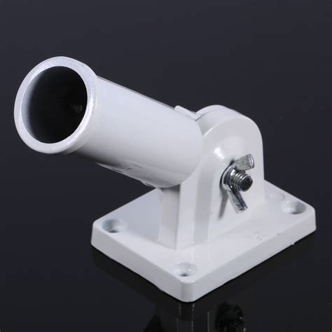 adjustable metal flag pole bracket|stainless steel flag pole mount.